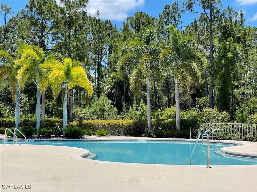 View of pool