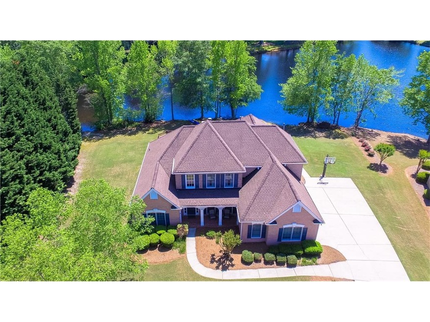 Stunning lakefront home in downtown Alpharetta