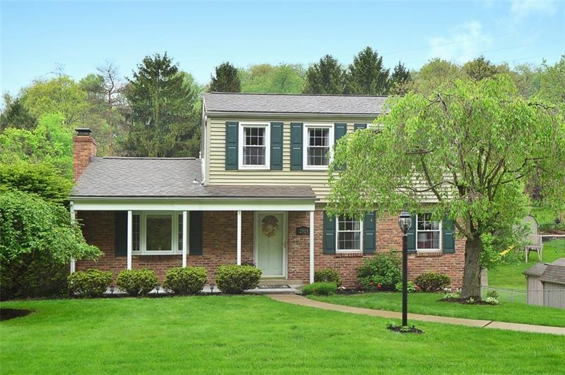 Beautiful Colonial with front porch and meticulous