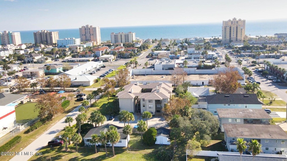Aerial View to Ocean