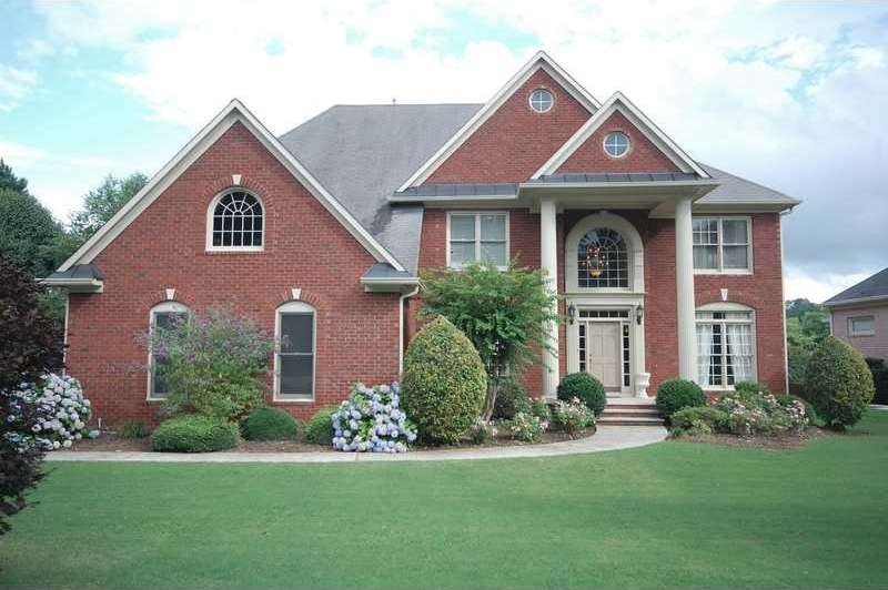 Exterior Front. Gorgeous home w/ 3car side entry g