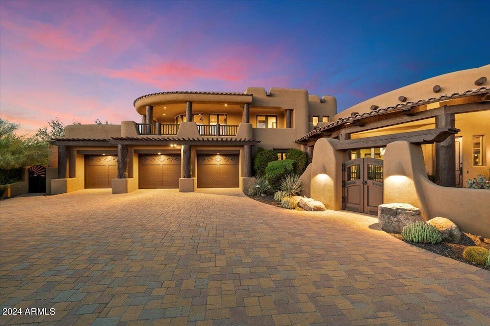 Front of Home at Twilight
