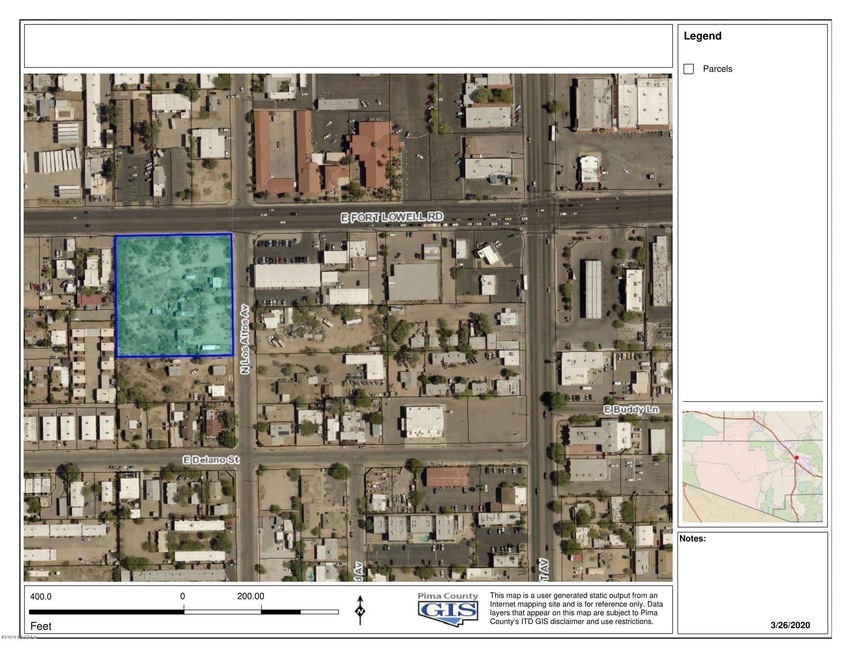 Los Altos Aerial Map