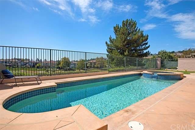 Pebble Tec Pool and Spa. Look at that view.