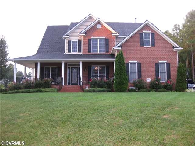 Exterior Front - Very large home with large .88 ac