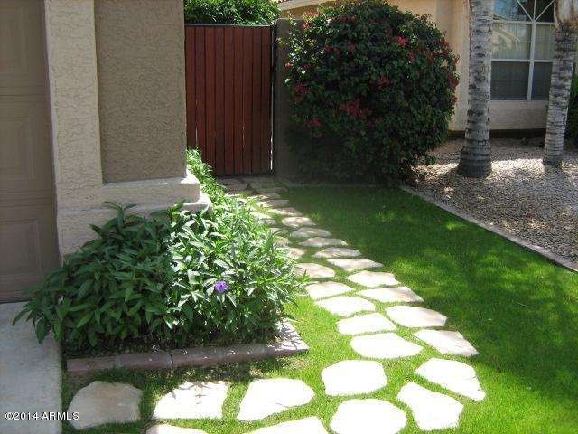 West side walkway