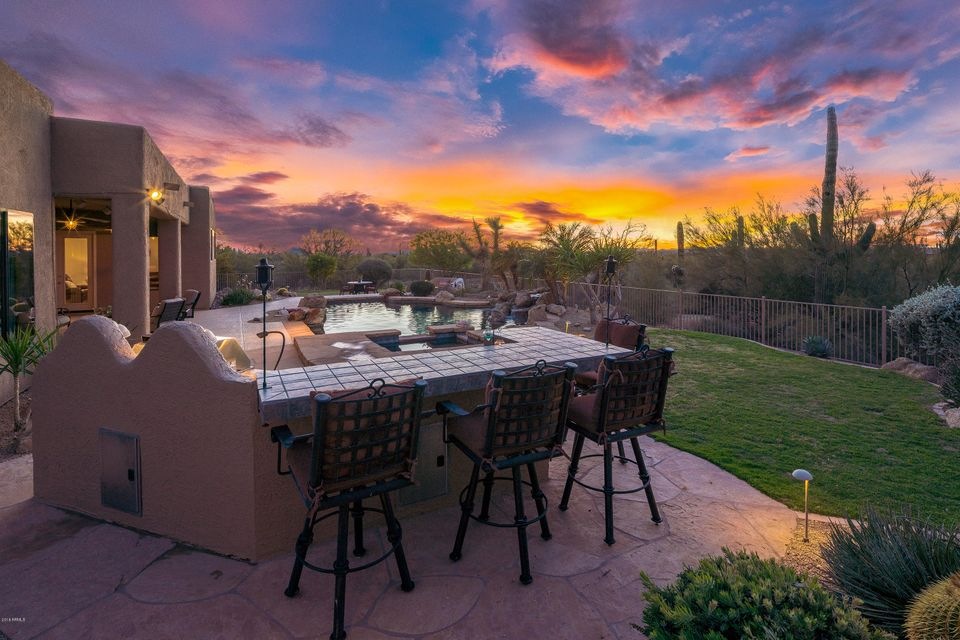 Backyard Twilight