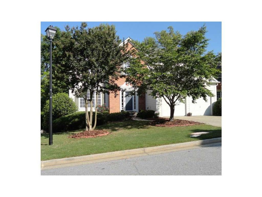 Exterior Front. Brick front and hardi-plank siding