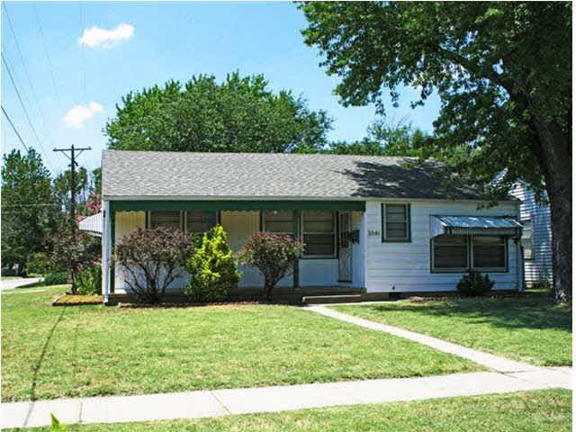 Great curb appeal on corner lot.