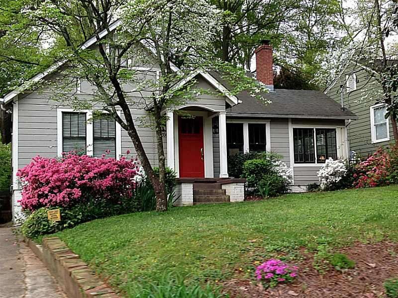 Exterior Front. gorgeous established landscaping