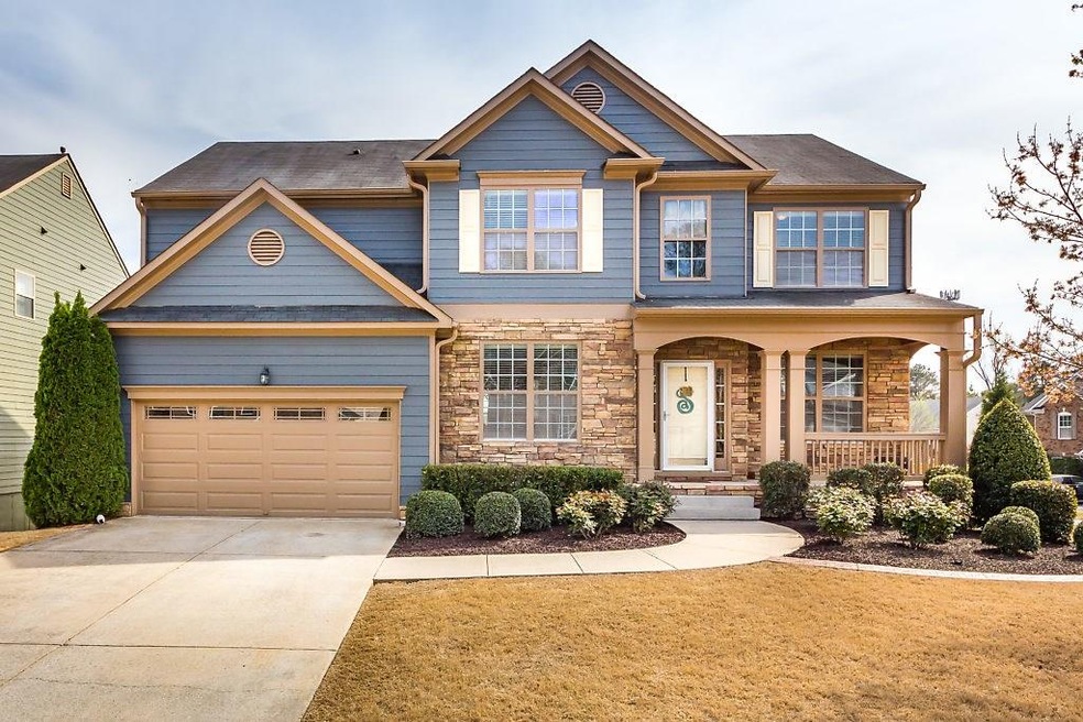 Gorgeous Craftsman style home located on a spaciou