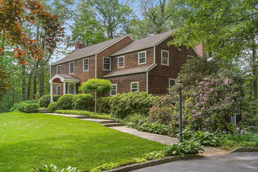 Welcome to 41 Little Brook-5 BR home in impeccable condition on a favored S Wilton cul-de-sac.