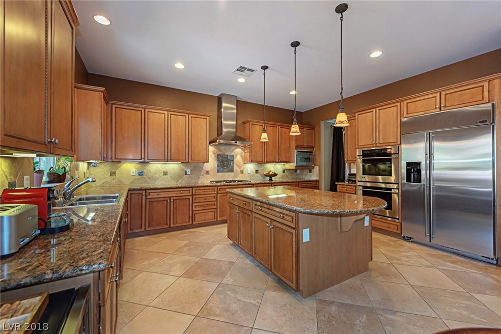 The kitchen has granite counters, Merillat Masterp