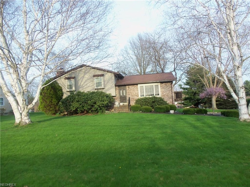 Front view of home