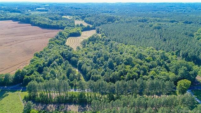 View from the road toward the cultivated area.  Wi