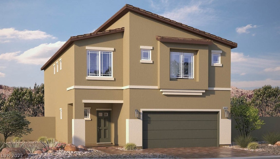 2533 C elevation. Finishes are representational on