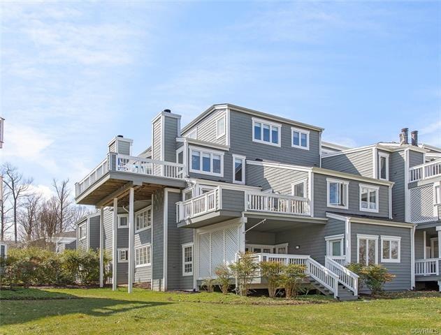 Rear view of Unit #29's priceless perch up high, a
