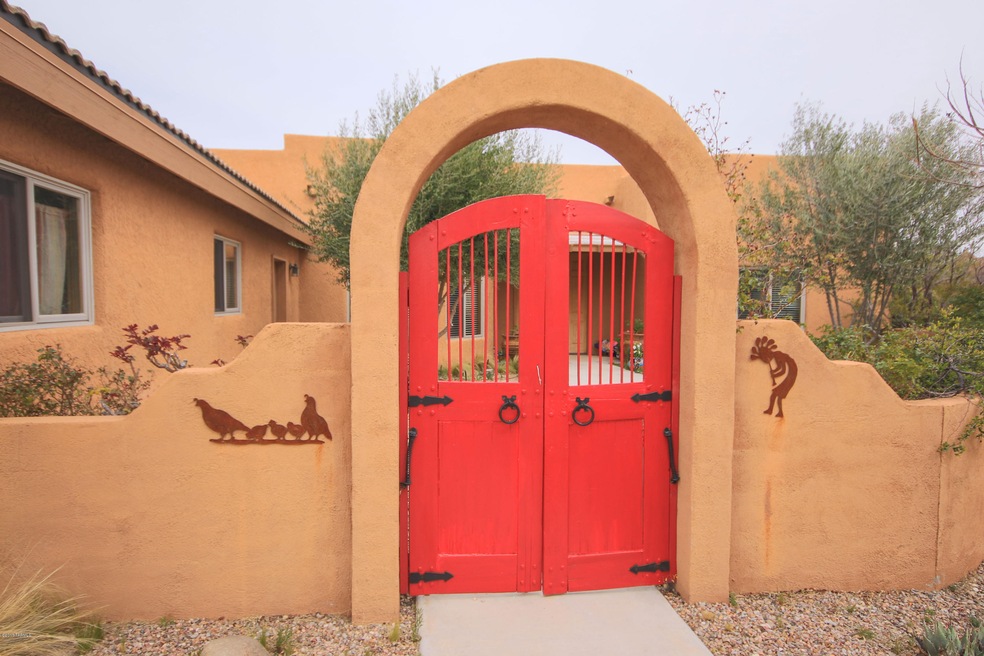 sharon front courtyard door