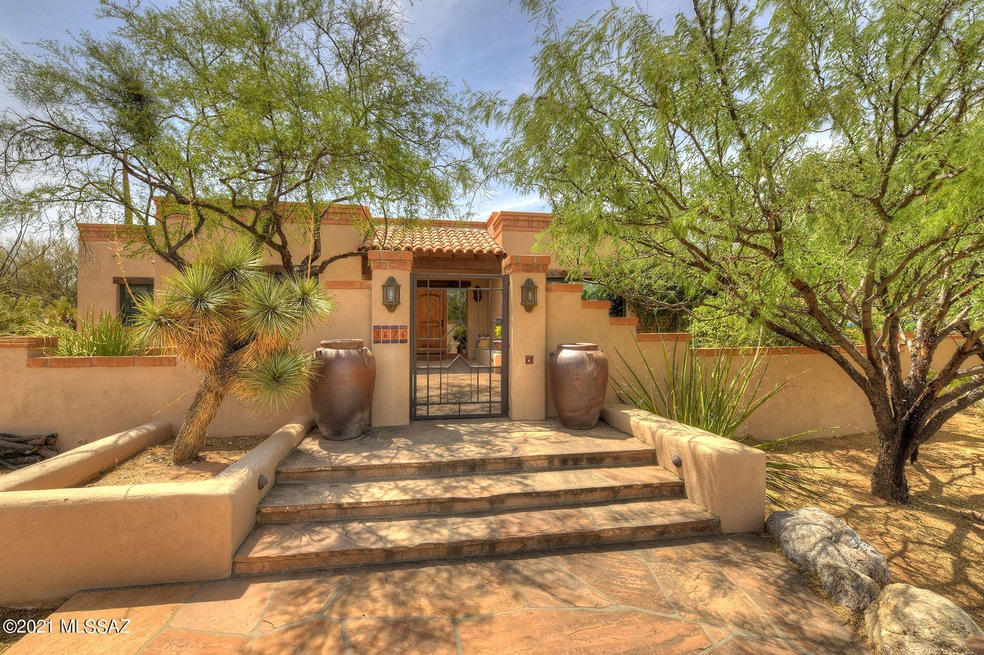 Front Courtyard Entrance