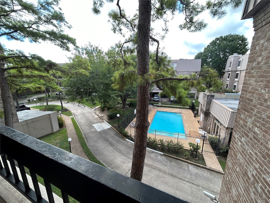 Enjoy this serene view from your balcony