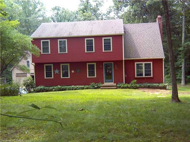 Exterior Front. 4 BR Colonial, custom built for th