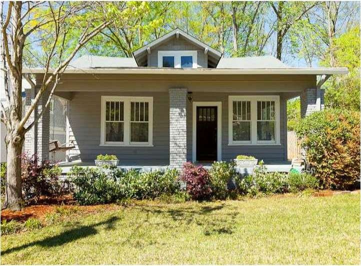 Exterior Front. Great front porch for greeting fri