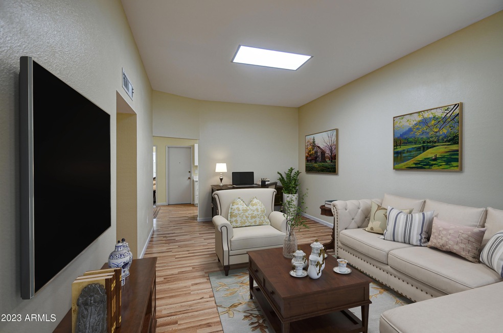 Living room-Virtually Staged