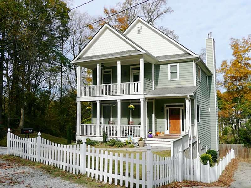 Exterior Front. Beautiful setting for this 