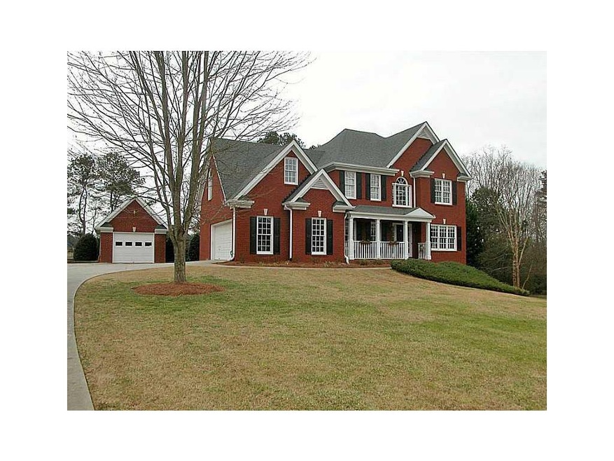 Exterior Front. This stunning 4 side brick home wi