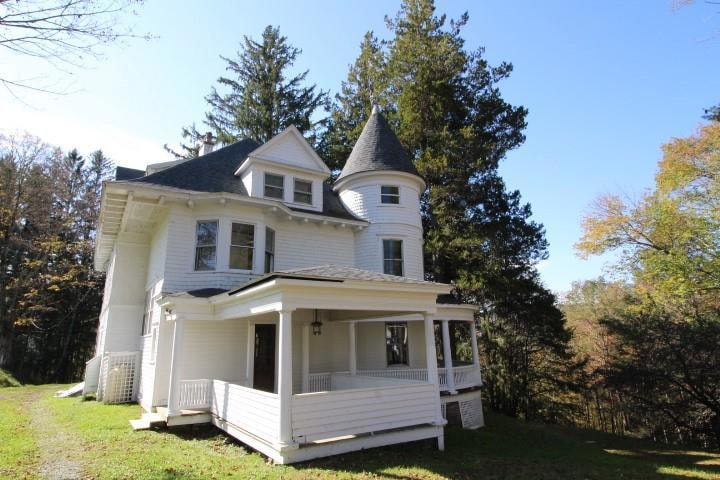 Front of Structure