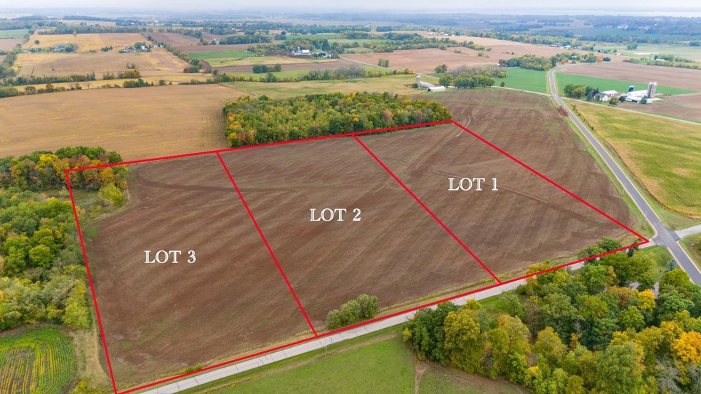 These are an approximate location of each lot.