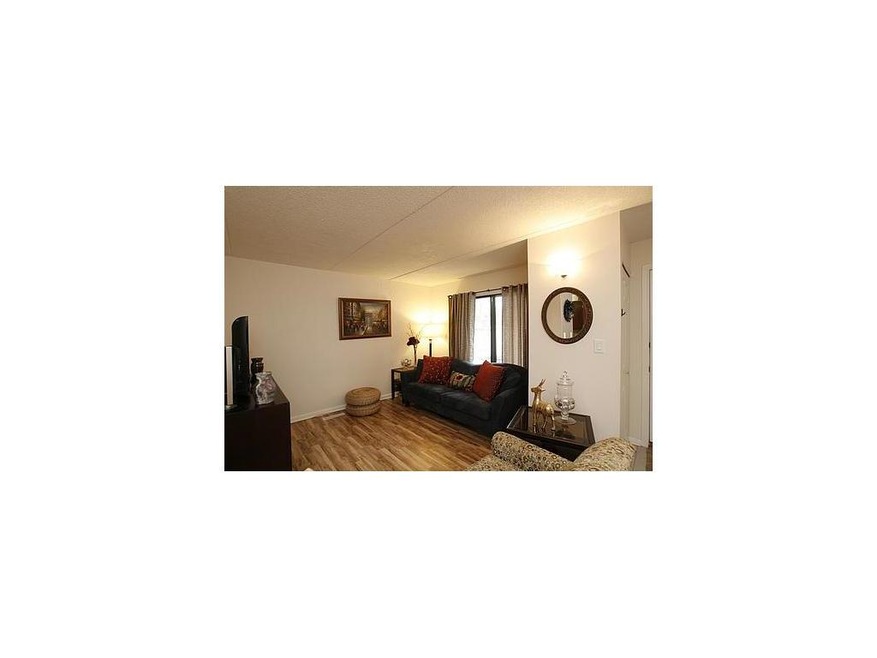 Living Room. New paint and flooring compliments th