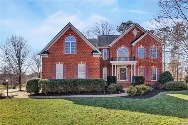 Situated on a large corner, cul-de-sac lot with fu