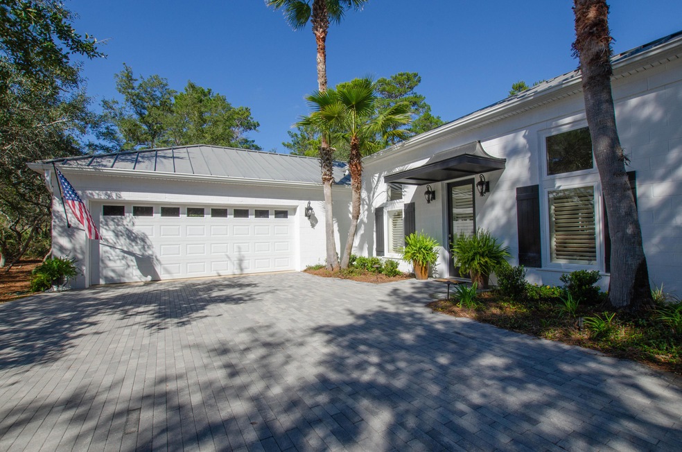 Driveway w/Two Car Garage