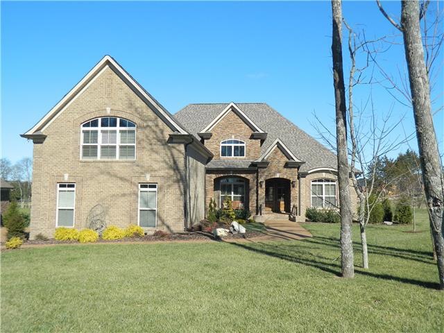 All brick home built in 2013 with 3,771 sqft, .59 acre lot, extensive landscaping with irrigation system