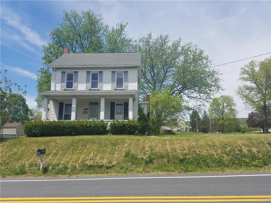 Farmhouse Style home with a large corner lot