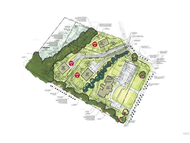 Lot 2, lot 3 and lot 4 enter on Eno Lane