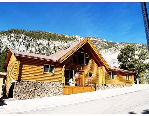 Property Photo. Stunning log home beautifully site
