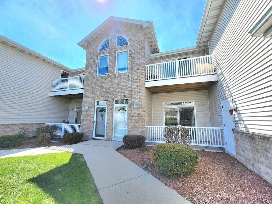 Front of condo