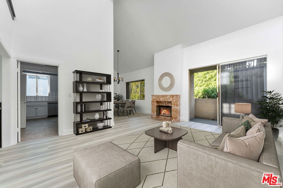 main living area virtually staged