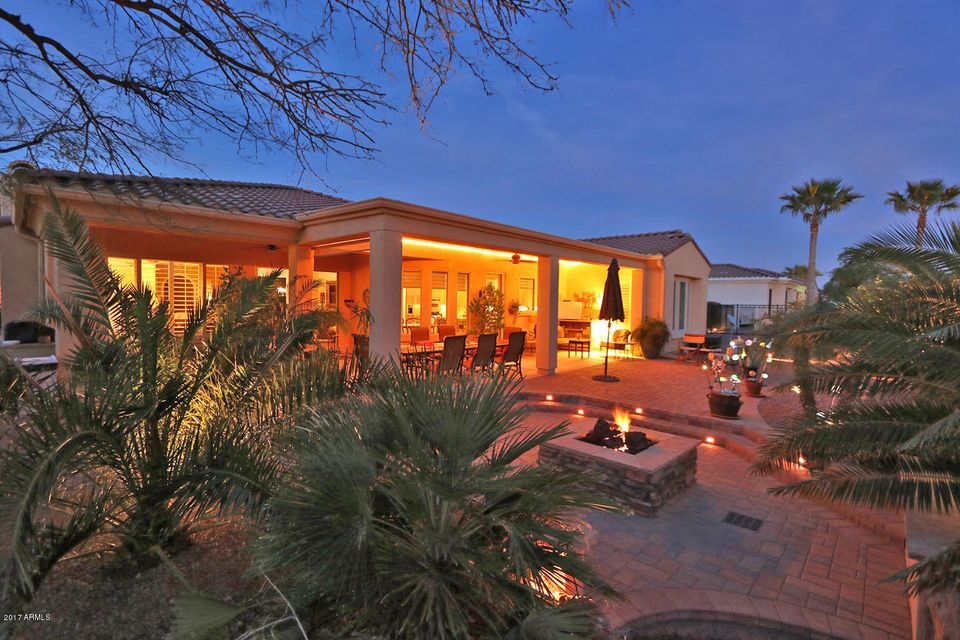 Rear of Home Night View 6