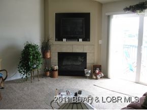 Living Area with Fireplace