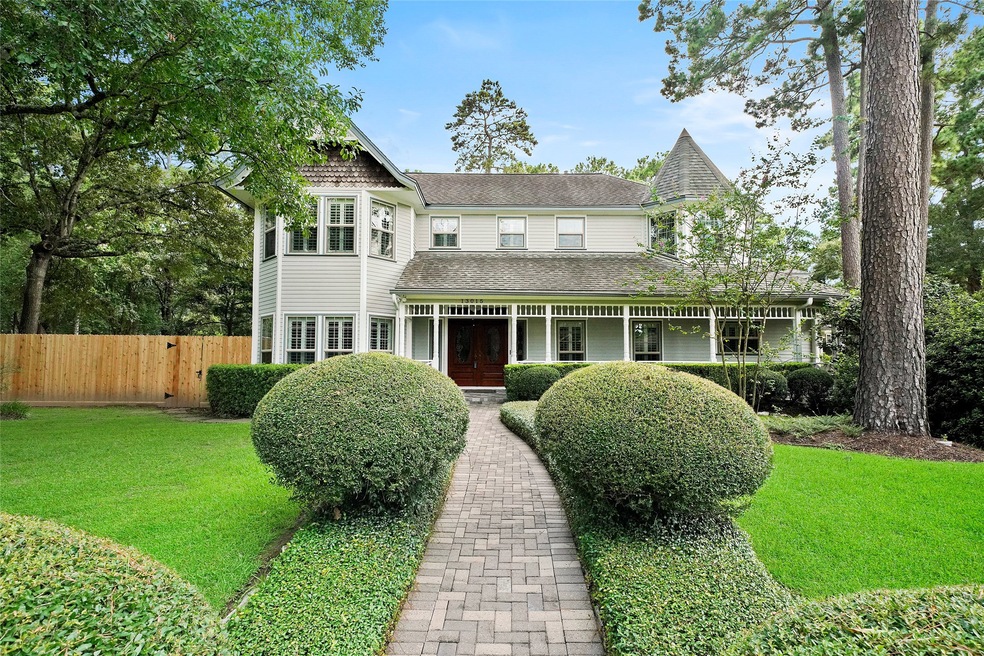 Welcome to 13015 Chriswood. 
This spacious Victorian home is located in Lakewood Forest and is ready for your family to call home!