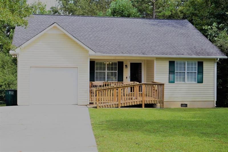 Front of home.
