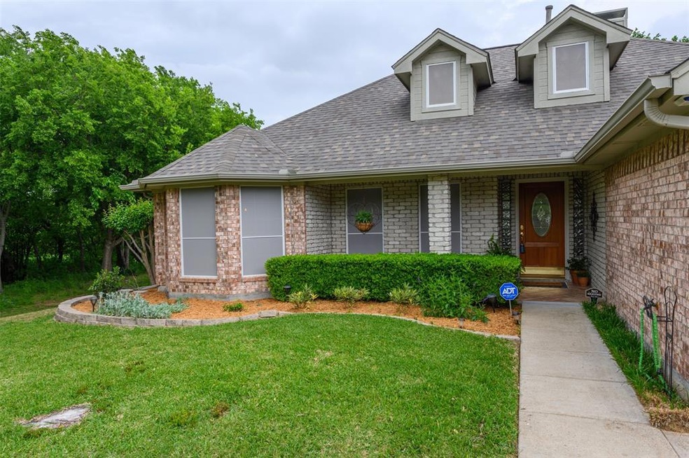 Walk up and front porch