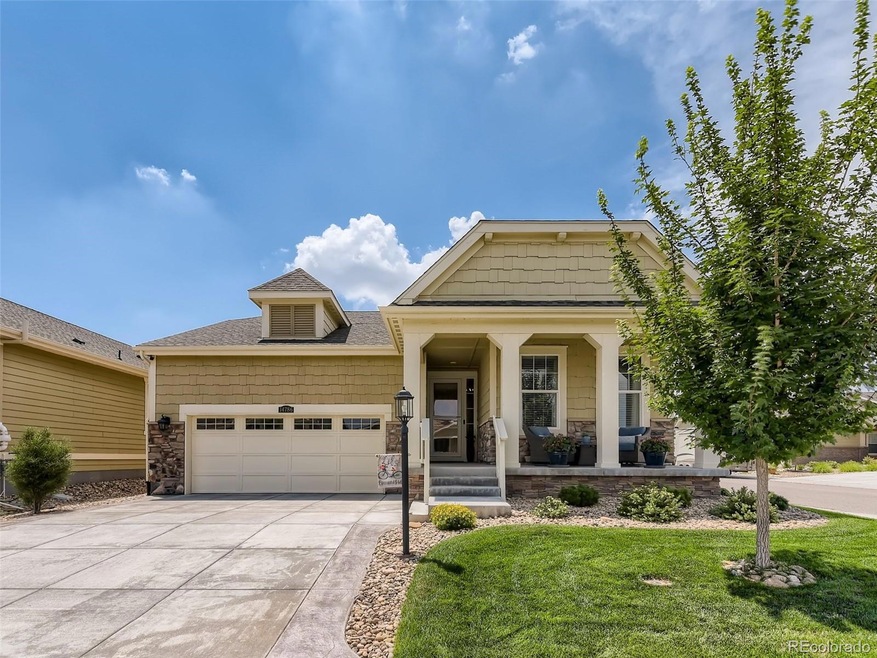 Extended driveway, corner lot. Faces east.
