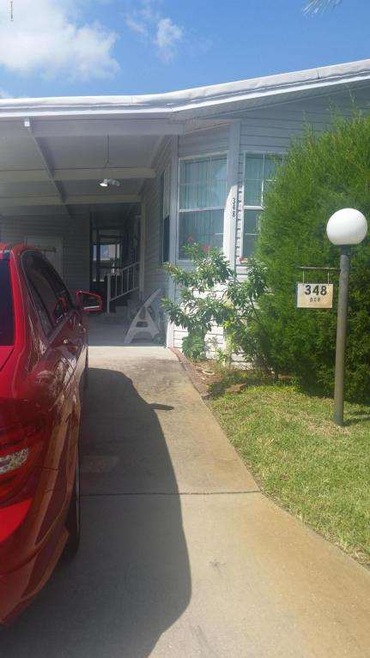 front driveway and carport