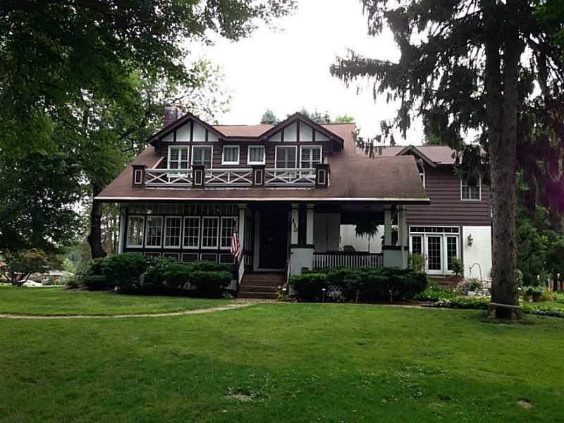 Exterior Front. Welcome to 110 Crestview where old