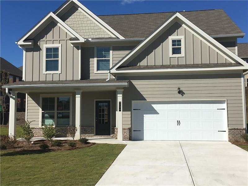 The Scarboro Floor plan on Lot 205