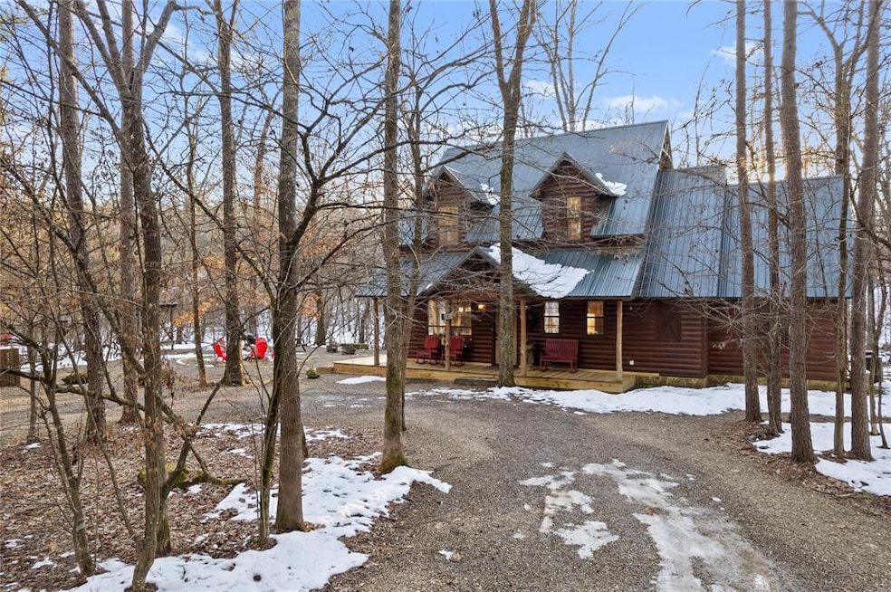 View of front of house with a porch